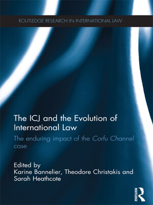 cover image of The ICJ and the Evolution of International Law
